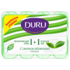 Мыло туалетное Duru Soft Sens Зеленый чай  4 х 80 г